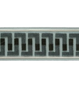 Rene Velvet Border Trimming by Samuel & Sons Jasper