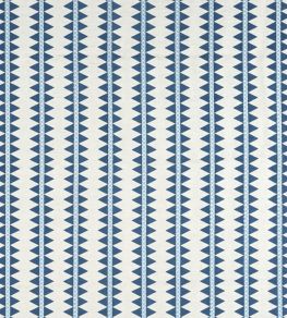 Reno Stripe Fabric by Thibaut Navy