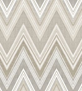Retro Chevron Textile Wallpaper by Today Interiors Neutral