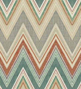 Retro Chevron Wallpaper by Today Interiors Earthy