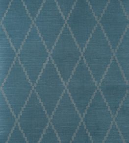 Ribbon Sisal Wallpaper by Anna French Navy