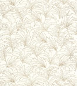Richard Wallpaper by Caselio Blanc Or