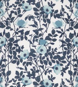 Richmond Fabric by Christopher Farr Cloth Dark Indigo