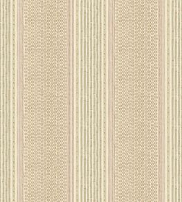 Rita Stripe Wallpaper by Josephine Munsey Blush and Soft Olive