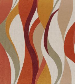 Ritournelle Fabric by Casamance Bois De Rose / Mordore