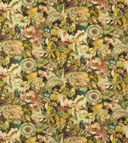 Rivera Fabric by Jane Churchill Charcoal