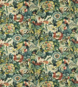 Rivera Fabric by Jane Churchill Midnight