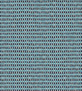 Riverine Fabric by Osborne & Little Turquoise/Navy