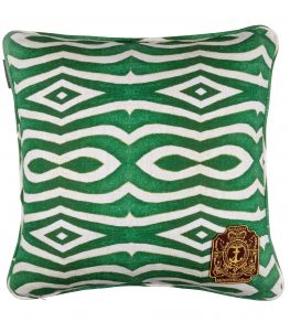 Riverside Cushion 50 x 50cm by MINDTHEGAP Green