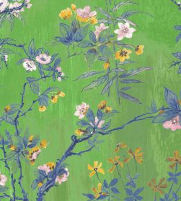 Rivington Fabric by Woodchip & Magnolia Lush Green