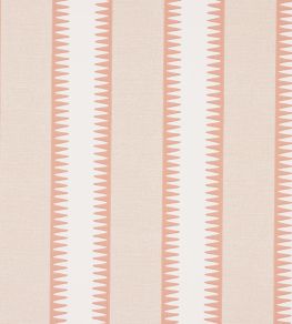 Rocca Wallpaper by Jane Churchill Coral