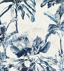 Japura Wallcovering Wallpaper by Romo Cobalt