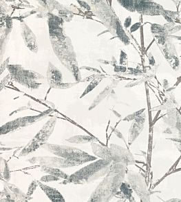 Sumba Wallcovering Wallpaper by Romo Swedish Grey