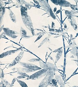 Sumba Wallcovering Wallpaper by Romo Cobalt