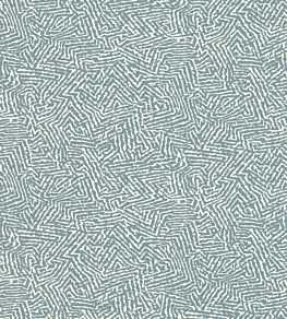 Kaiko Fabric by Romo Steel Blue