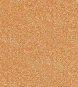 Kaiko Fabric by Romo Pumpkin