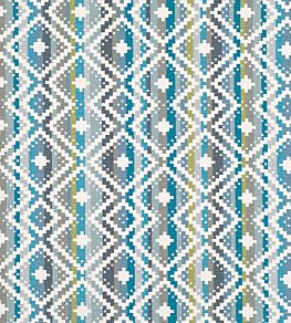 Takana Fabric by Romo Peacock