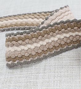 Finola Knit Braid Trimming by Romo Oyster
