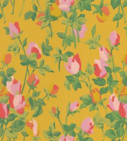 Roseraie Wallpaper by Jannelli&Volpi Yellow