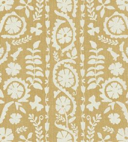 Rosetta Fabric by Lewis & Wood Saffron