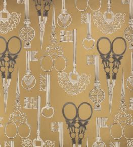 Roxanne Wallpaper by Romo Vintage Gold