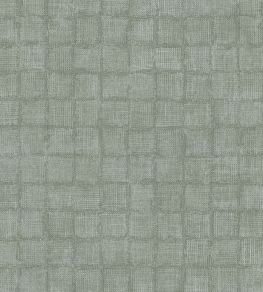 Rustic Check Wallpaper by Eijffinger Green