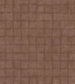 Rustic Check Wallpaper by Eijffinger Orange / Terracotta