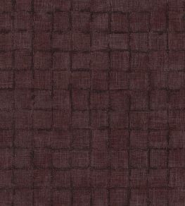 Rustic Check Wallpaper by Eijffinger Red