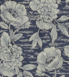 Rustic Floral Wallpaper by Eijffinger Blue