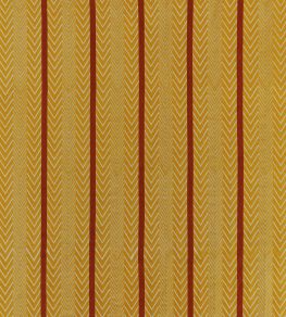 Sagitta Fabric by Osborne & Little Amber/Terracotta
