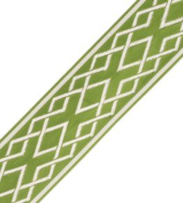 Saisons Interlink Border Trimming by Samuel & Sons Lime