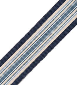 Saisons Stripe Border Trimming by Samuel & Sons Polo