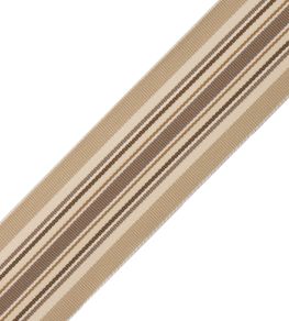 Saisons Stripe Border Trimming by Samuel & Sons Sand Dune