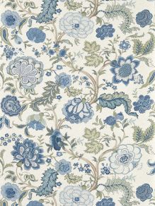Salisbury Wallpaper by Sanderson Tetbury Blue