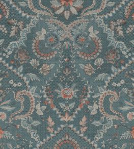 Saluti Wallpaper by Eijffinger Denim Blue