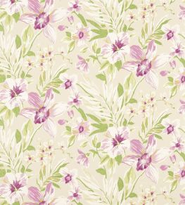 Samaya Fabric by Sanderson Berry/Cream