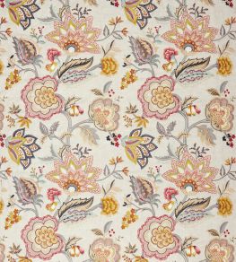 Samode Fabric by Osborne & Little Terracotta/Airforce