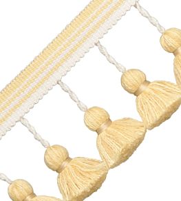 Sorrento Tassel Fringe Trimming by Samuel & Sons Lemon