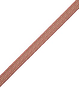 Aristotle Greek Key 16MM Trimming by Samuel & Sons Coral