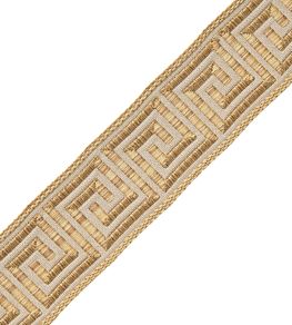 Aristotle Greek Key 35MM Trimming by Samuel & Sons Golden Strie