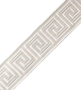 Aristotle Greek Key 35MM Trimming by Samuel & Sons Oyster
