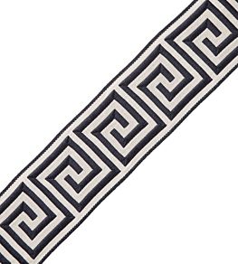Aristotle Greek Key 35MM Trimming by Samuel & Sons Midnight Blue