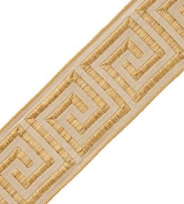 Aristotle Greek Key 70MM Trimming by Samuel & Sons Golden Strie