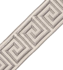 Aristotle Greek Key 70MM Trimming by Samuel & Sons Sterling