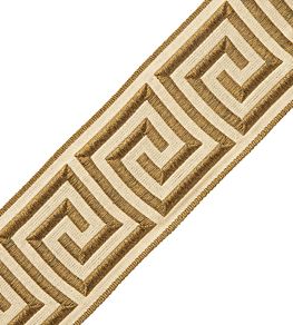 Aristotle Greek Key 70MM Trimming by Samuel & Sons Antique Gold