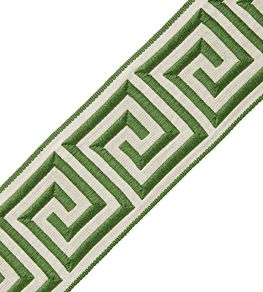 Aristotle Greek Key 70MM Trimming by Samuel & Sons Fern