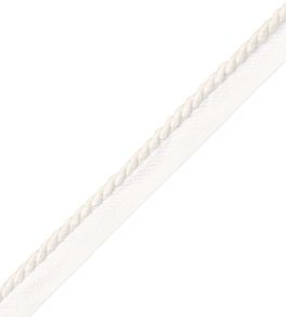 Bali Cotton 5mm Cord With Tape Trimming by Samuel & Sons Cream