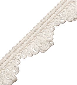 Bali Cotton Fan Edge Trimming by Samuel & Sons Cream