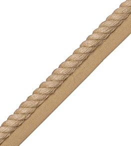 Bali Jute 13mm Cord With Tape Trimming by Samuel & Sons Burlap