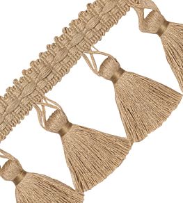 Bali Jute Tassel Fringe Trimming by Samuel & Sons Burlap